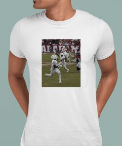 Xavier Worthy On Johntay Cook Throwing Up His Hands Prior To His Touchdown Reception It Was A Cool Moment Shirt