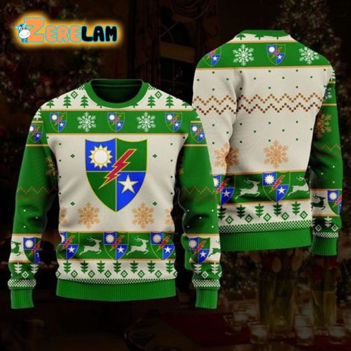 75th Ranger Regiment Christmas Ugly Sweater