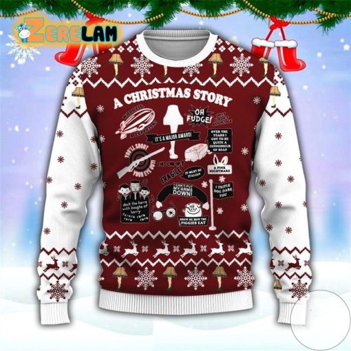 A christmas outlet story ugly sweater