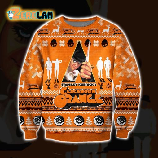 A Clockwork Orange Christmas Ugly Sweater