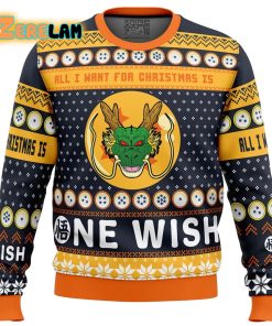 A Very Shenron Christmas Dragon Ball Z Christmas Ugly Sweater