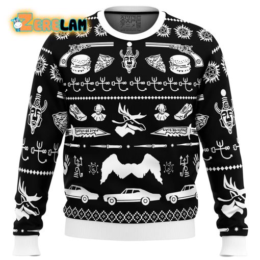 A Very Supernatural Christmas Ugly Sweater