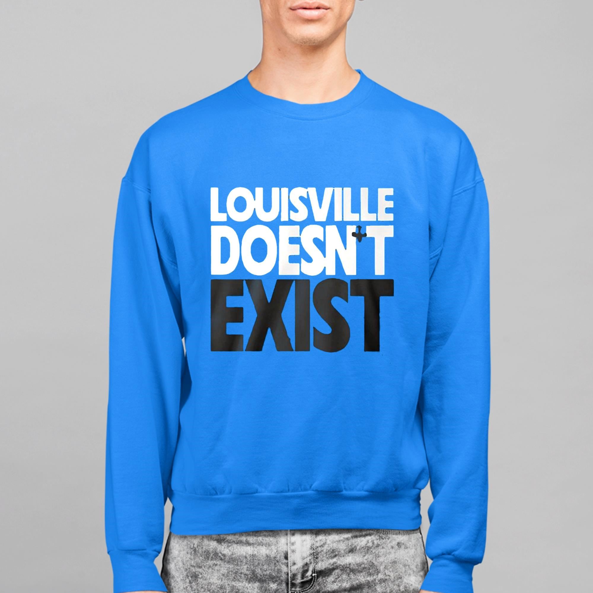 Aaron Bradshaw Louisville Doesn't Exist Shirt