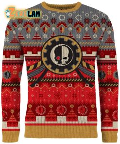 Adeptus Mechanicus Christmas Ugly Sweater