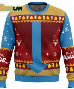 Airbenders Air Nomads Avatar Christmas Ugly Sweater
