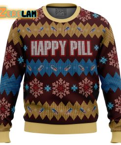 Akira Happy Pill Christmas Ugly Sweater