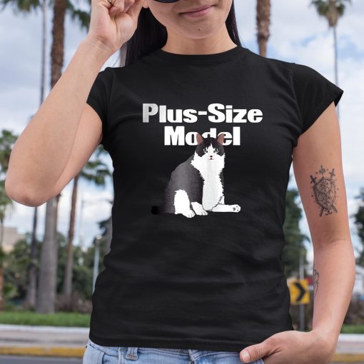 Alan Roberts Cat Plus Size Model Shirt