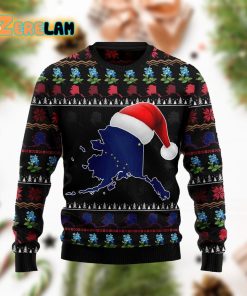 Alaska Christmas Couples Matching Funny Family Ugly Sweater