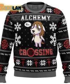 Alchemy Crossing Fullmetal Alchemist Christmas Ugly Sweater