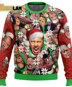 Alex Jones Christmas Ugly Sweater