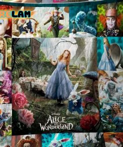 Alice In Wonderland Blanket