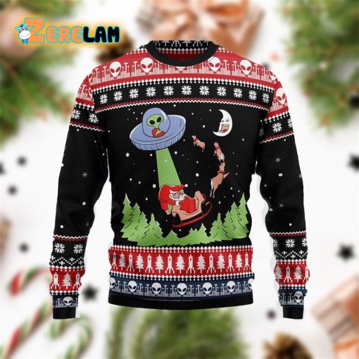 Alien Christmas T1611 Ugly Sweater Christmas