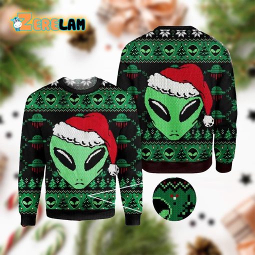 Aliens Unisex Knit Wool Ugly Sweater
