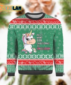 All I Want For Christmas Is Bulldog Ugly Sweater