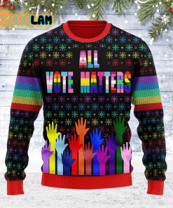 All Vote Matters Christmas Ugly Sweater