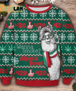 Alpaca Bowl Ugly Sweater