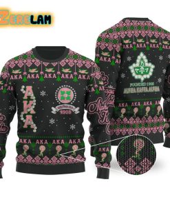 Alpha Kappa Alpha Aka Pearls Aka 1908 Ugly Sweater Christmas