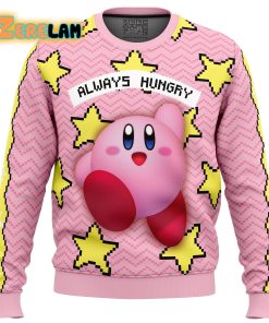 Always Hungry Kirby Christmas Ugly Sweater