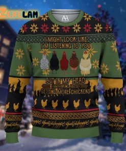 Amazing Chicken Ugly Sweaters 3d All Over Printed Shirts For Men And Women