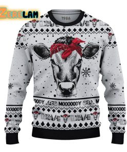 Amazing Cow Flowers Ugly Sweaters 3d All Over Printed Shirts For Men And Women