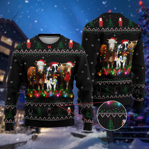 Amazing Cows Ugly Sweaters 3d All Over Printed Shirts For Men And Women