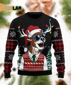 Amazing Deer Funny Family Ugly Christmas Holiday Sweater