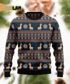 Amazing Llama Funny Family Ugly Sweater For Men And Women