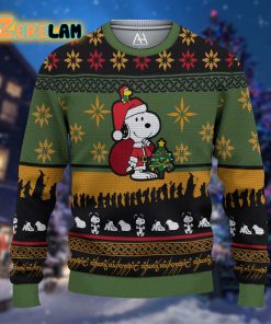 Chicago Cubs Snoopy Dabbing The Peanuts Christmas Gift Ugly