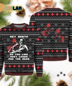 American Santa American Psycho Christmas Ugly Sweater
