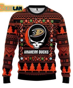 Anaheim Ducks Ugly Sweater Christmas