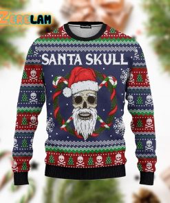 Animal Santa Skull Ugly Sweater Christmas