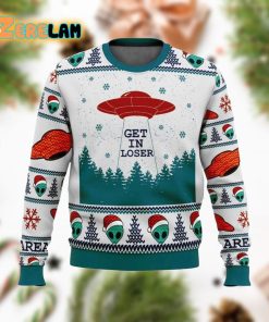 Area 51 Aliens Get In Loser Ugly Sweater