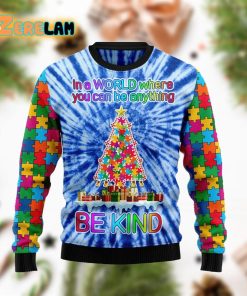Autism Christmas Tree Funny Family Ugly Sweater