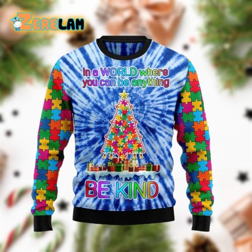 Autism Christmas Tree Funny Family Ugly Sweater