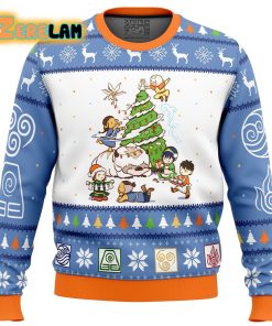 Avatar The Last Airbender Christmas Time Ugly Sweater