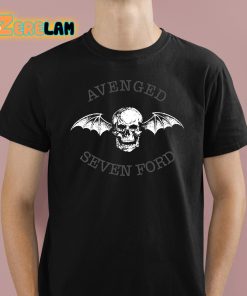 Avenged Seven Ford Skull Bat Shirt