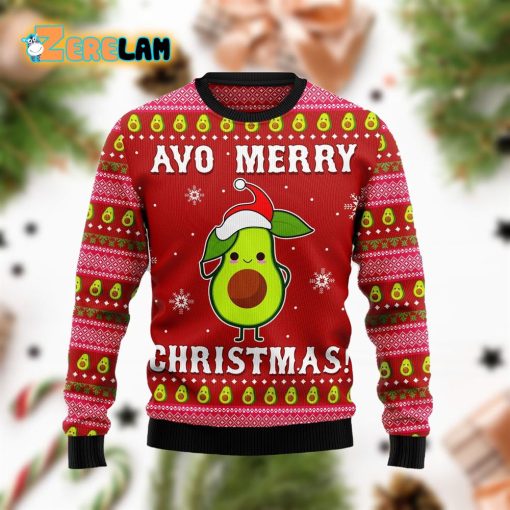 Avo Merry Christmas Ugly Sweater Funny Family