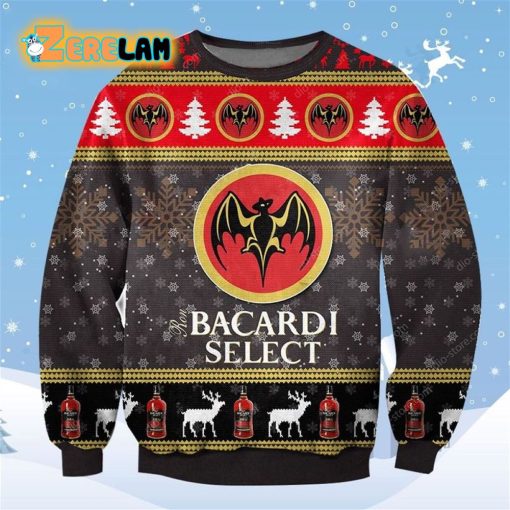 Bacardi Select For Unisex Ugly Sweater Christmas