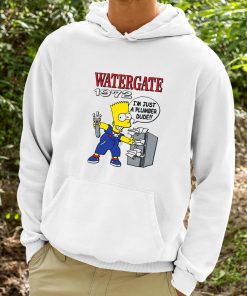 Bart Simpson Watergate 1972 Im Just A Plumber Dude Shirt 9 1