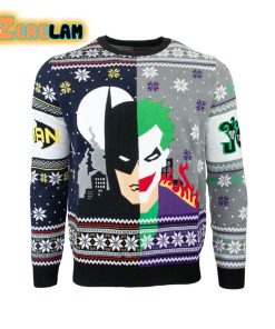 Batman Vs The Joker For Unisex Ugly Sweater Christmas