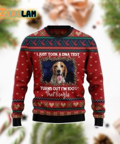 Beagle Dog Christmas Ugly Sweater