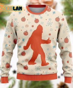 Bigfoot Funny Christmas Ugly Sweater