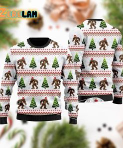 Bigfoot Ugly Sweater Christmas Gifts