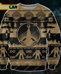 Bioshock Ugly Sweater Christmas All Over Print Sweatshirt