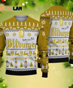 Bitburger Beer Ugly Sweater Christmas Gift For Xmas