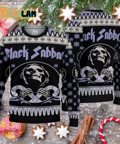 Black Sabbath Band 3D Ugly Sweater