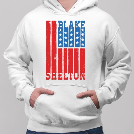 Blake Shelton Natural Flag Shirt