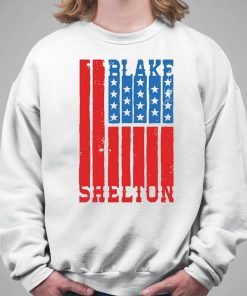 Blake Shelton Natural Flag Shirt 5 1