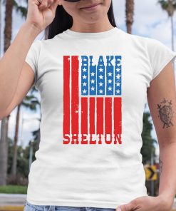 Blake Shelton Natural Flag Shirt 6 1