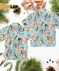 Bluey Summer Beach Hawaiian Shirt